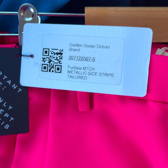 Golden Goose Venice Pants in Fucsia NWT - Picture 9 of 9